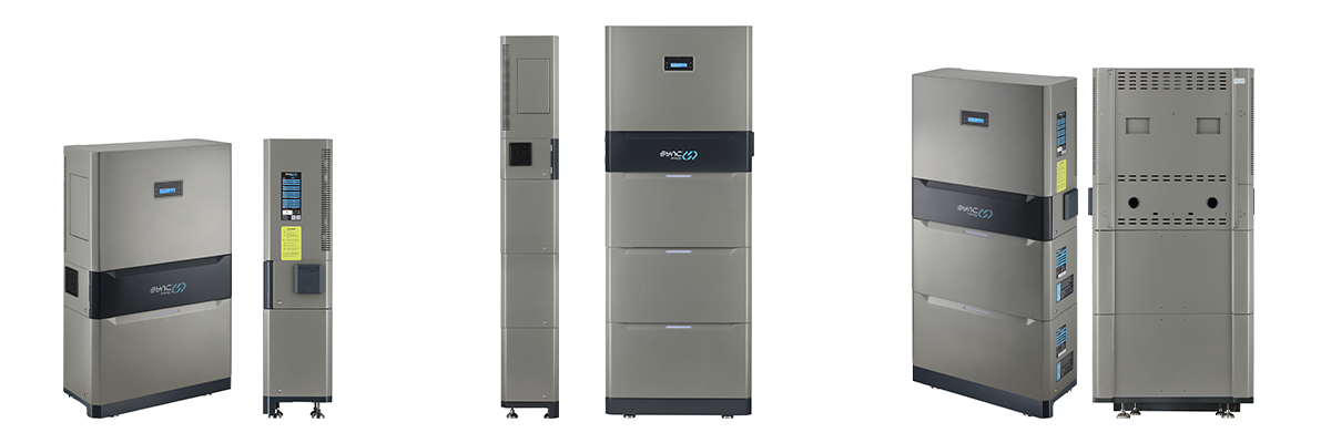 Sync Energy Flow all-in-one home energy system combining battery storage and hybrid inverter for UK solar installations